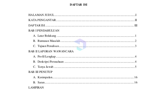 Detail Contoh Daftar Isi Skripsi Nomer 53