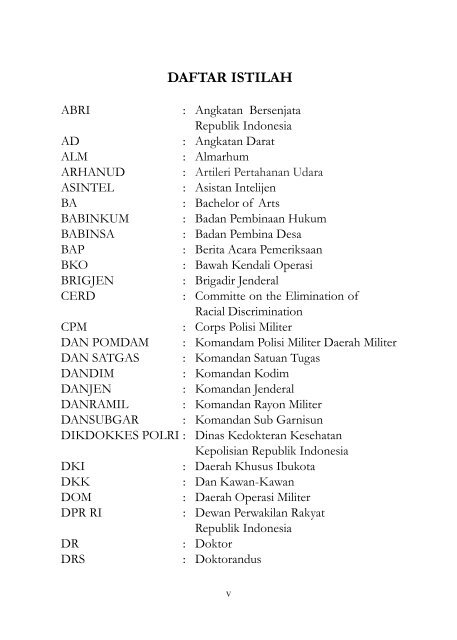 Detail Contoh Daftar Istilah Nomer 2