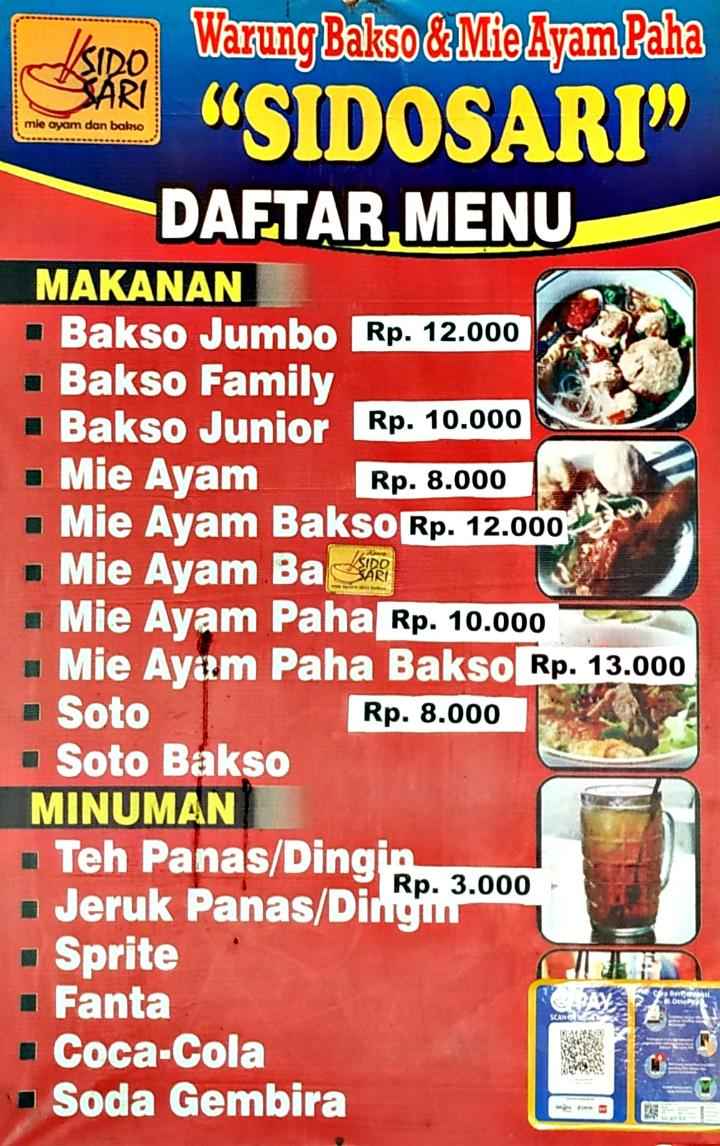 Detail Contoh Daftar Menu Bakso Nomer 53