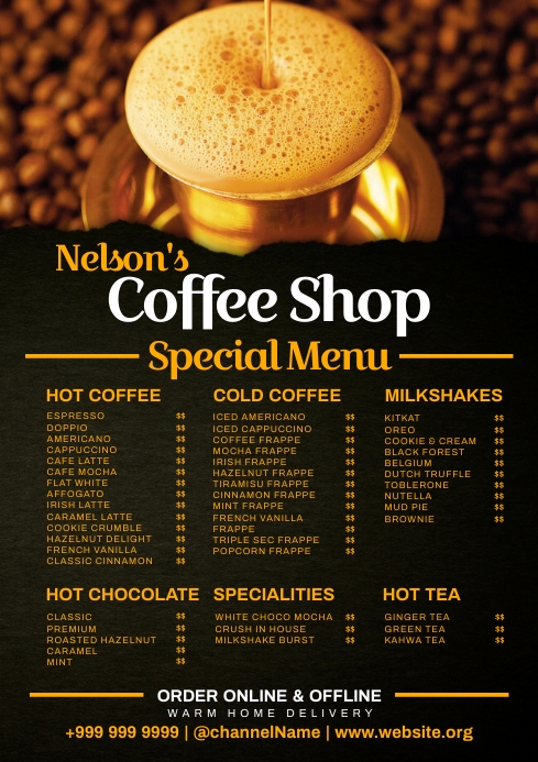 Detail Contoh Daftar Menu Coffee Shop Nomer 21