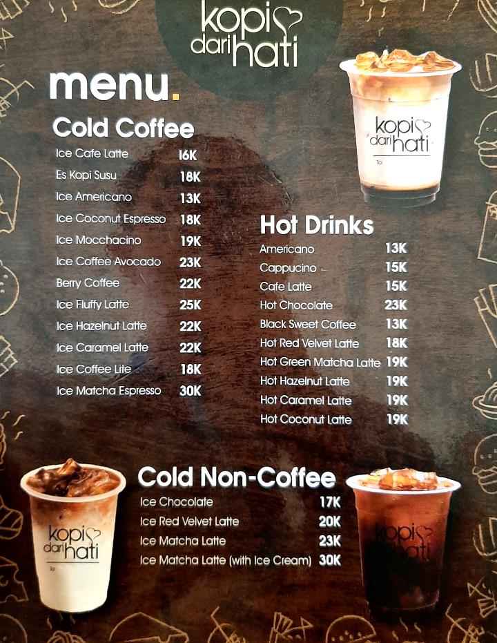 Detail Contoh Daftar Menu Coffee Shop Nomer 30