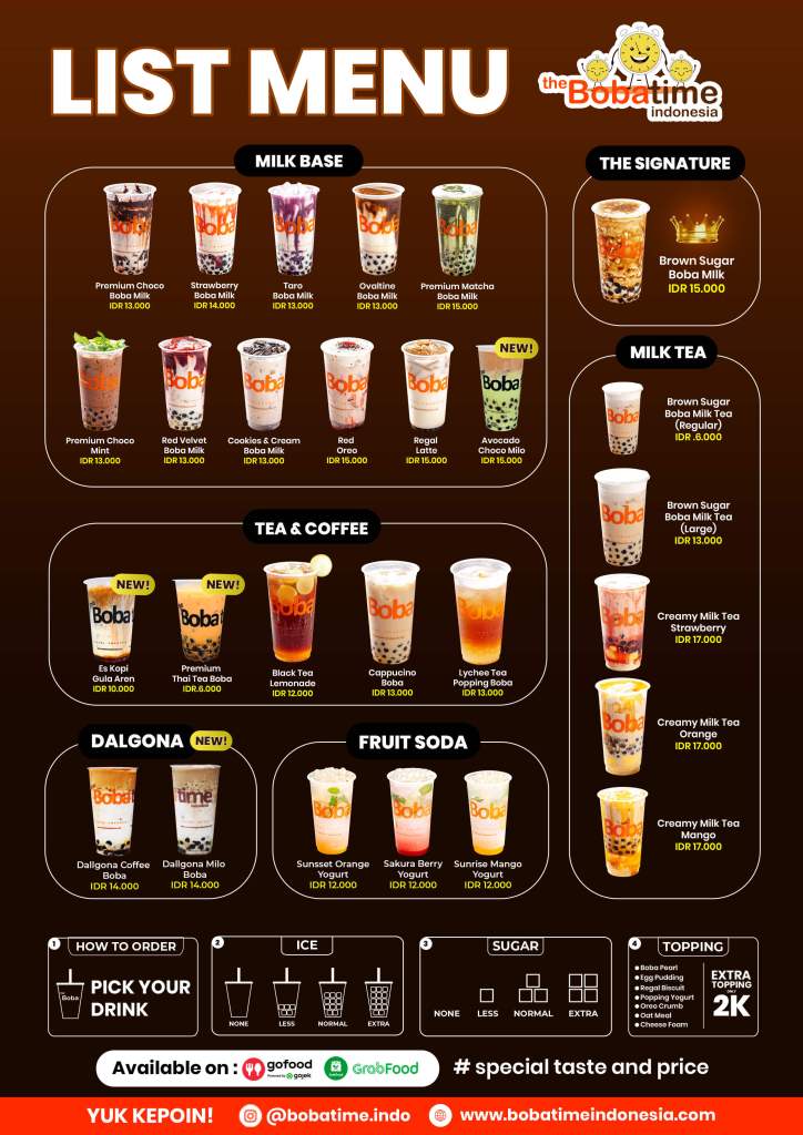 Detail Contoh Daftar Menu Minuman Kekinian Nomer 28