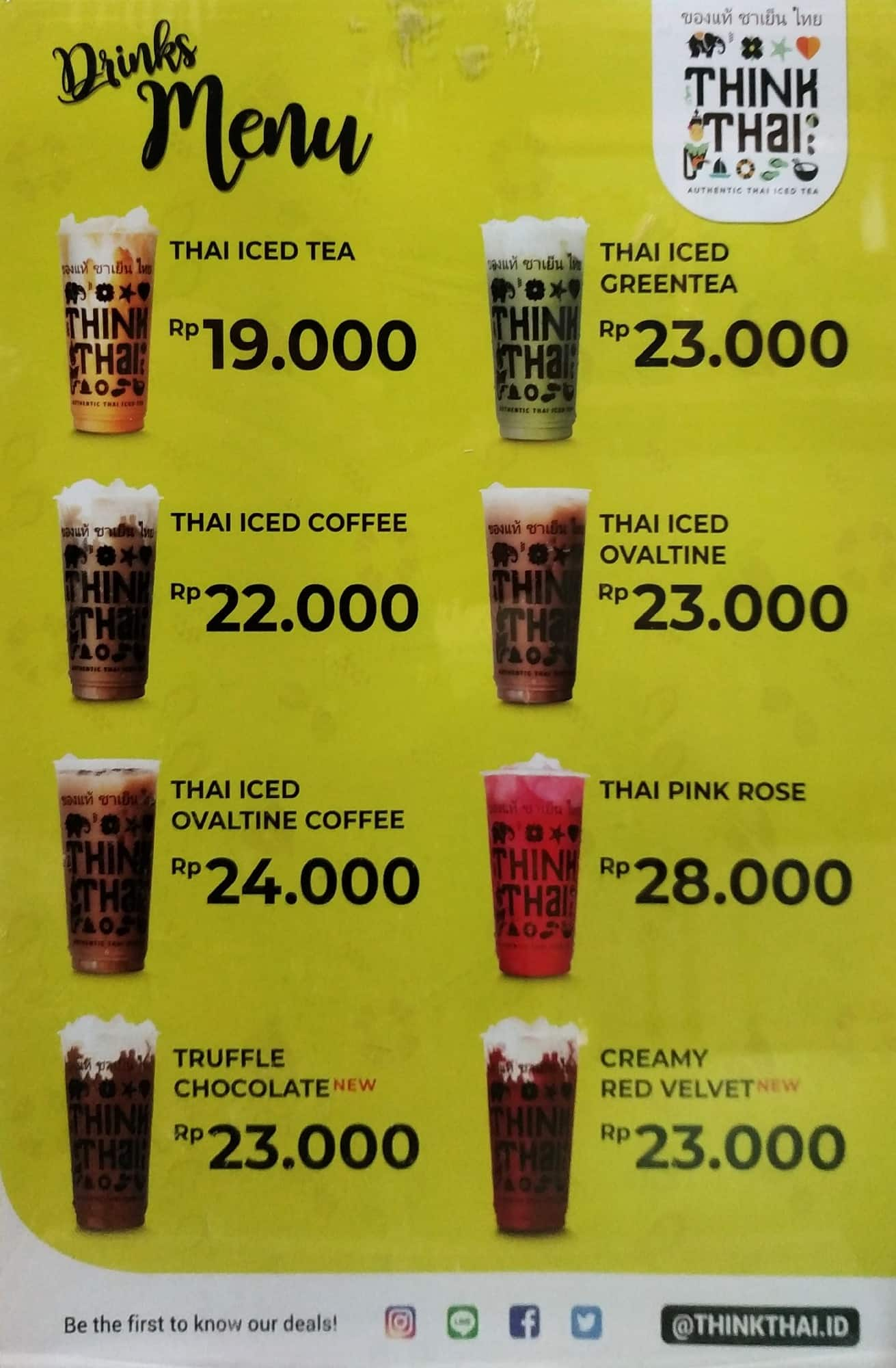 Detail Contoh Daftar Menu Thai Tea Nomer 2