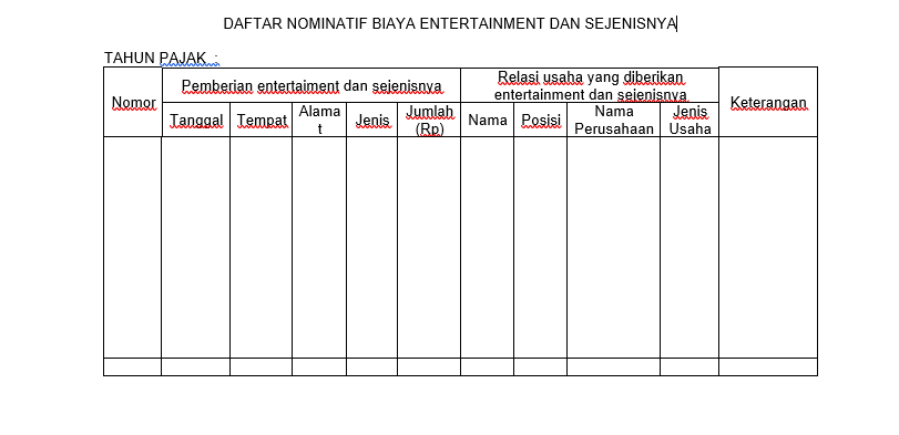 Detail Contoh Daftar Nominatif Nomer 28