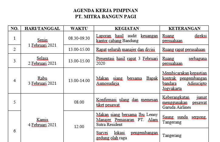 Detail Contoh Daftar Perjalanan Dinas Nomer 17