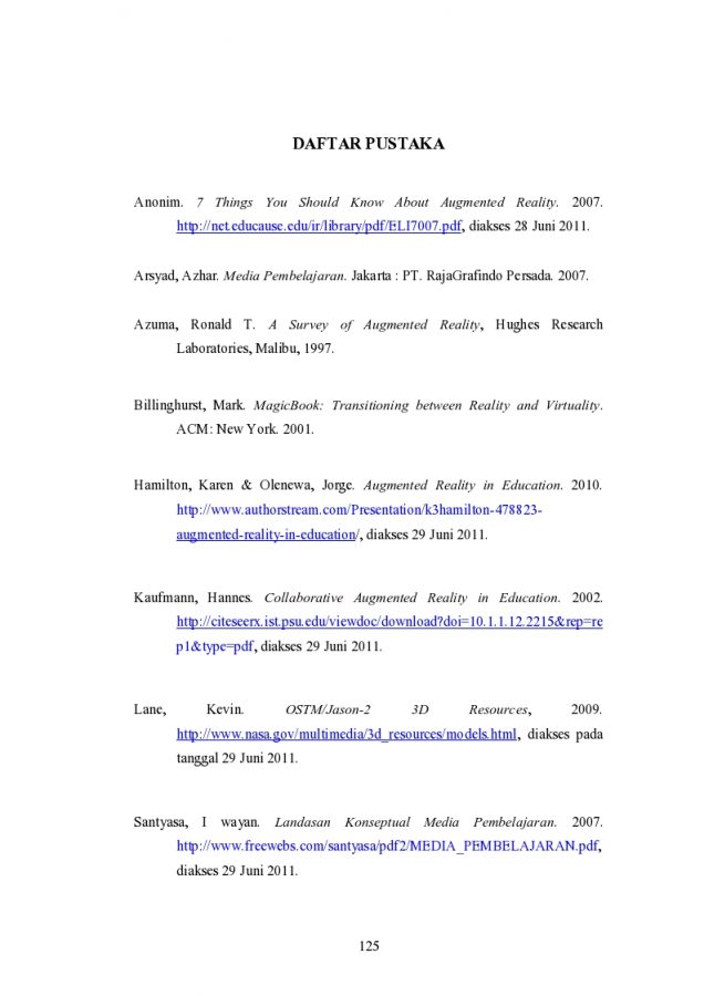 Detail Contoh Daftar Pustaka Dari Skripsi Nomer 45