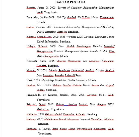 Detail Contoh Daftar Pustaka Dari Skripsi Nomer 9