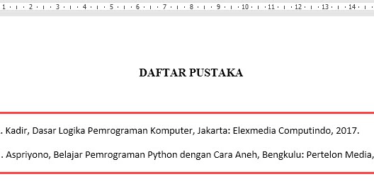 Detail Contoh Daftar Pustaka Proposal Nomer 25