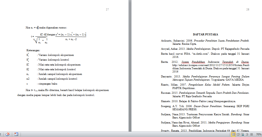 Detail Contoh Daftar Pustaka Yang Baik Dan Benar Nomer 47