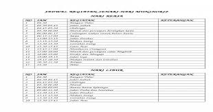 Detail Contoh Daily Activity Dalam Bentuk Tabel Nomer 49