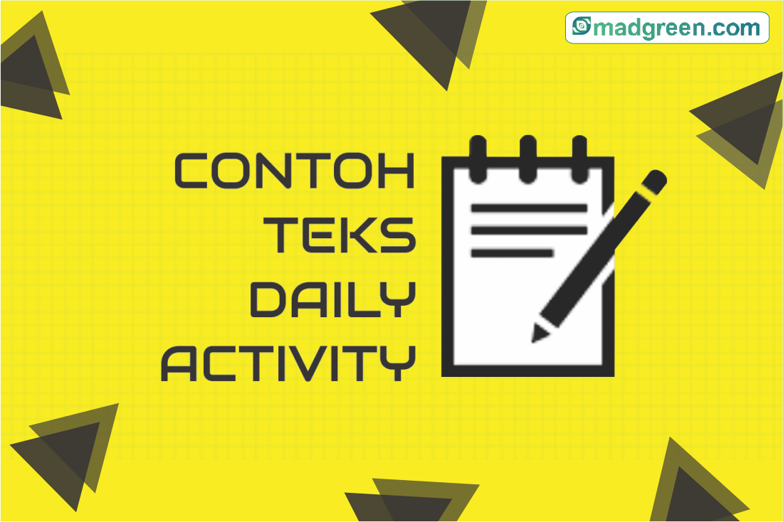 Detail Contoh Daily Activity Dari Bangun Tidur Sampai Tidur Lagi Nomer 49