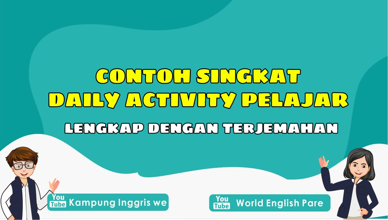 Detail Contoh Daily Activity Di Rumah Aja Nomer 11