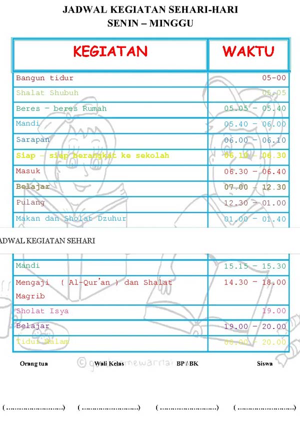 Detail Contoh Daily Activity Karyawan Nomer 28