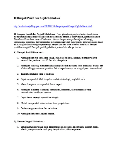Detail Contoh Dampak Positif Nomer 23