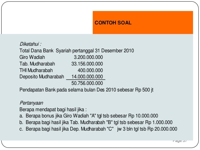 Detail Contoh Dana Bagi Hasil Nomer 43