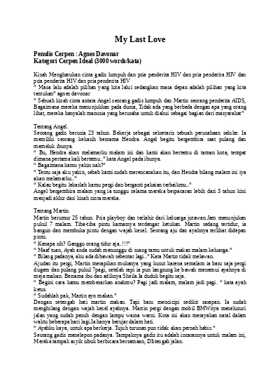 Detail Contoh Dari Cerpen Nomer 29