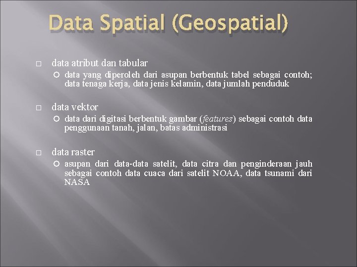 Detail Contoh Data Atribut Nomer 45