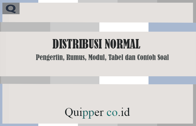 Detail Contoh Data Berdistribusi Normal Nomer 55