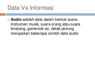 Detail Contoh Data Dan Informasi Nomer 18