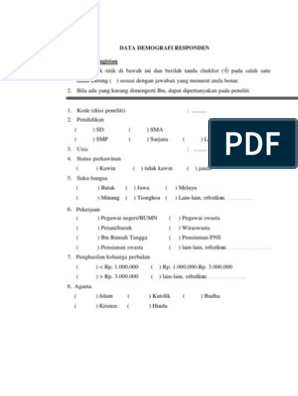 Detail Contoh Data Demografi Nomer 24