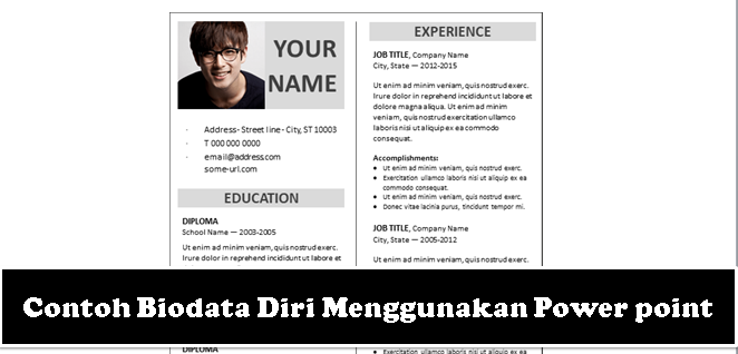 Detail Contoh Data Diri Nomer 49