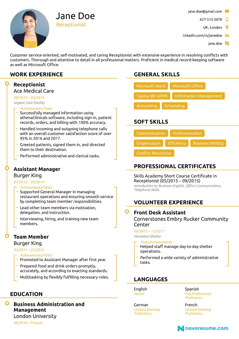 Detail Contoh Data Diri Cv Nomer 27