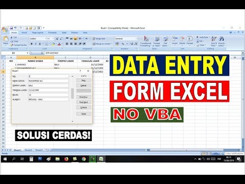 Detail Contoh Data Entry Nomer 18