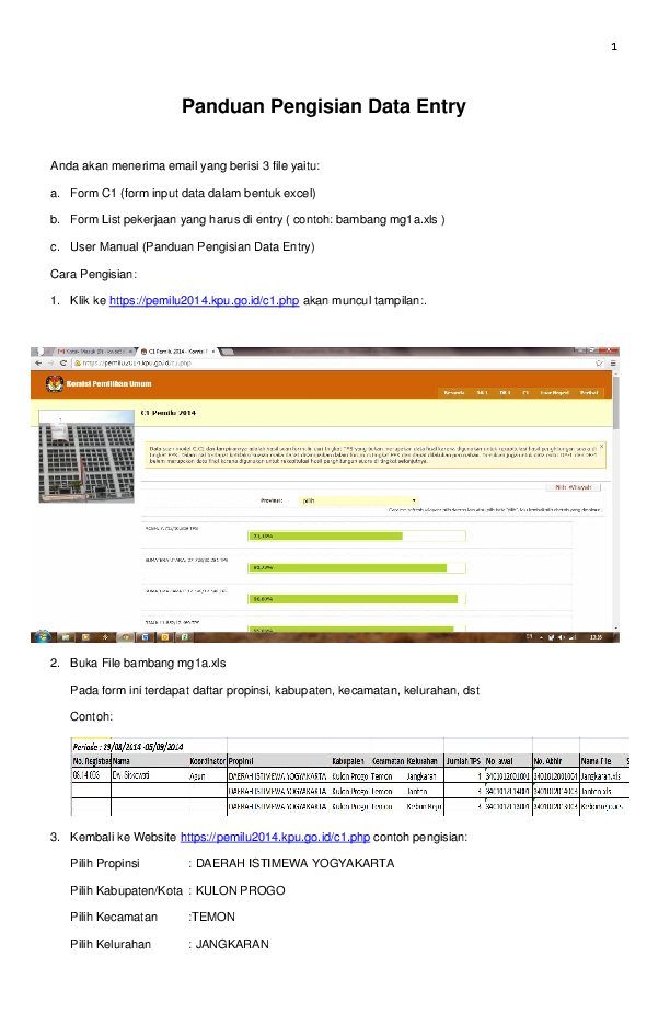 Detail Contoh Data Entry Nomer 34