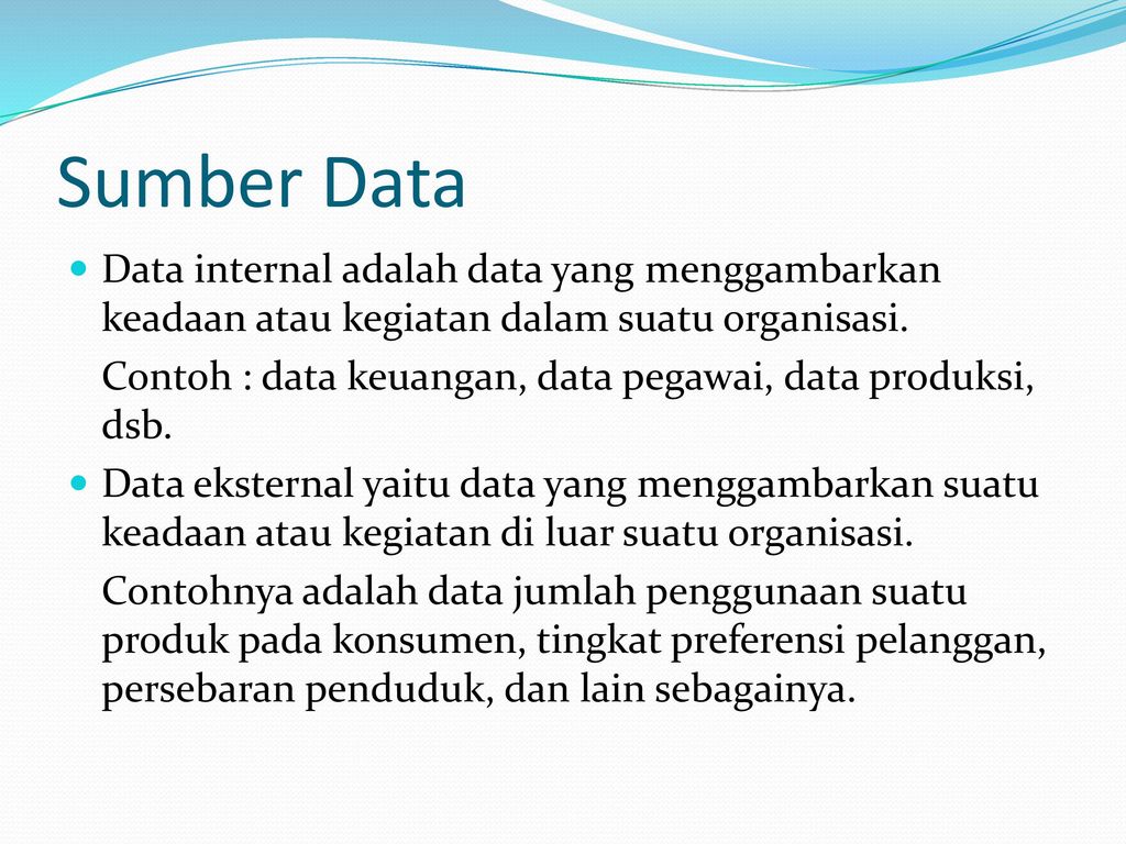 Detail Contoh Data Internal Nomer 15