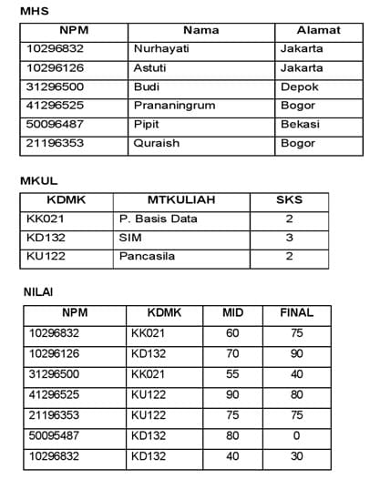 Detail Contoh Data Internal Nomer 27