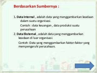 Detail Contoh Data Internal Nomer 30