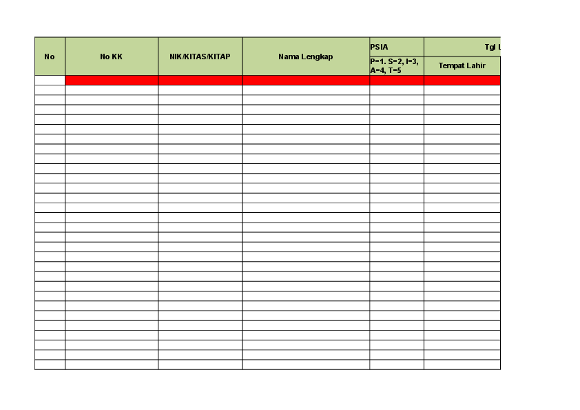 Detail Contoh Data Karyawan Nomer 32