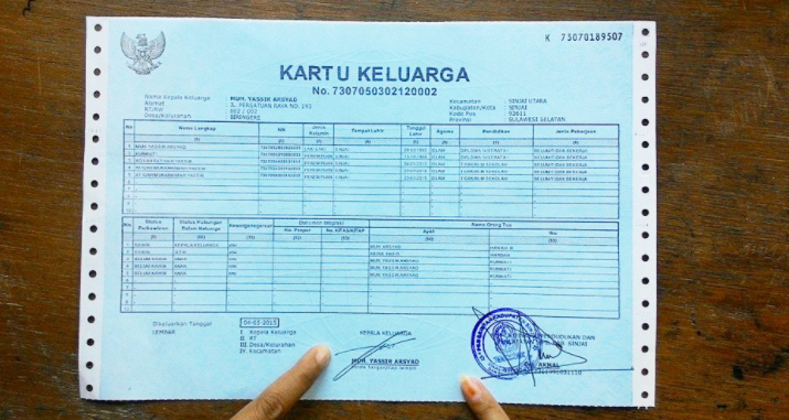 Detail Contoh Data Keluarga Nomer 21