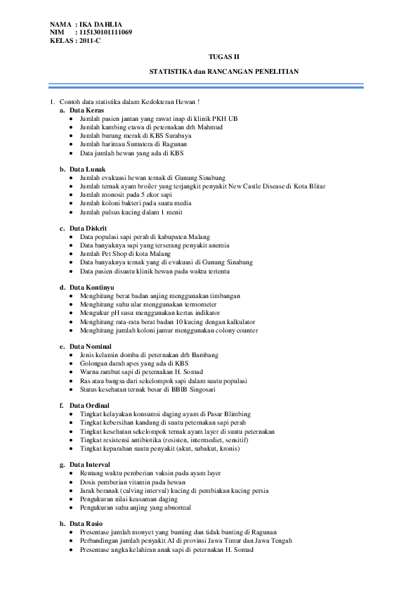 Detail Contoh Data Kontinyu Nomer 44