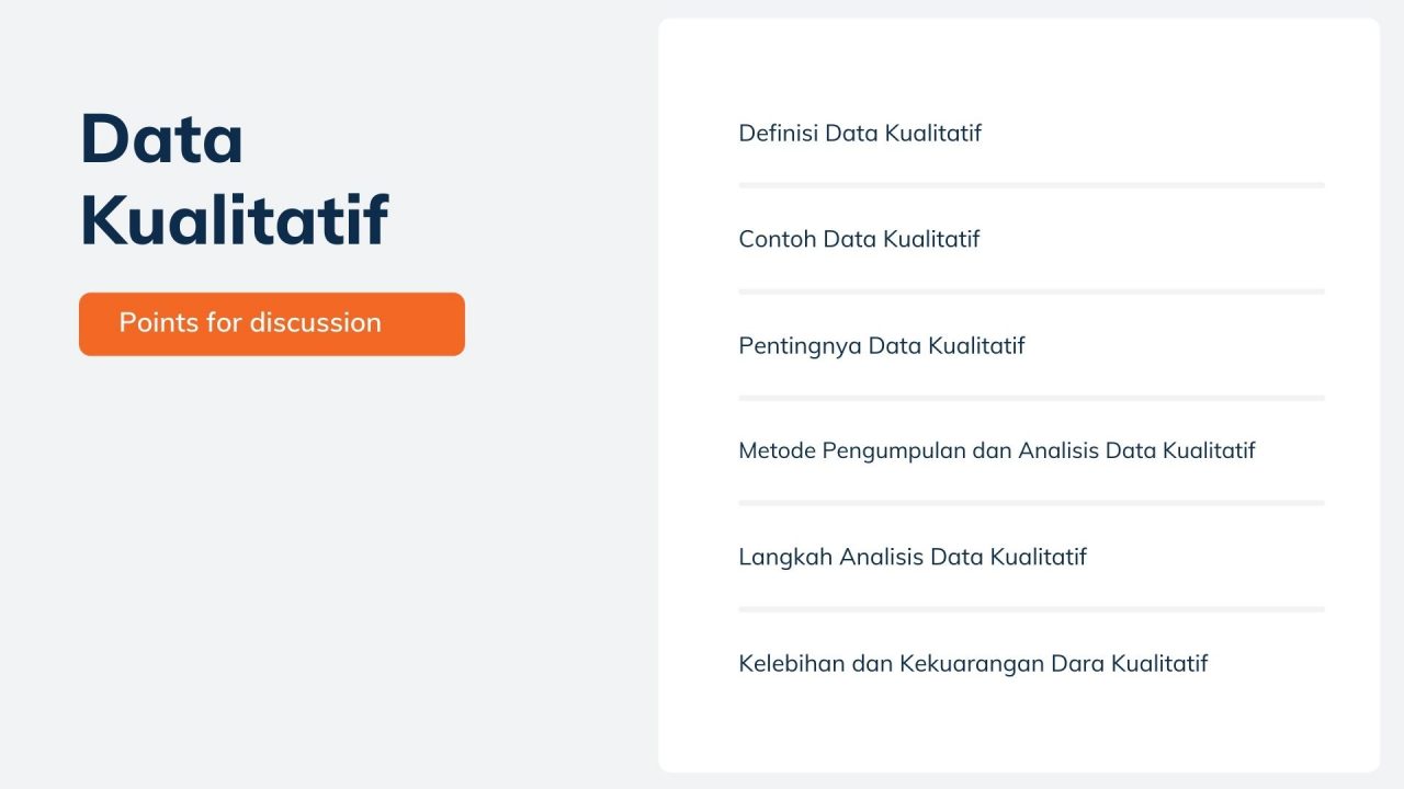 Detail Contoh Data Kualitatif Nomer 3