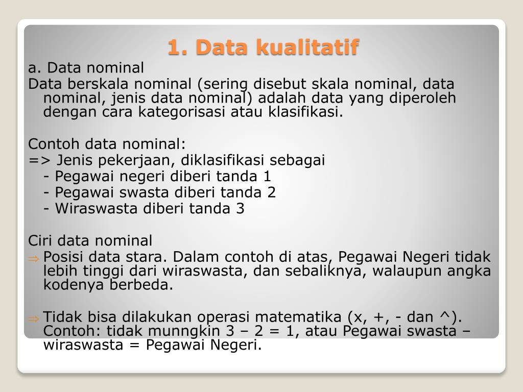 Detail Contoh Data Kualitatif Nomer 21