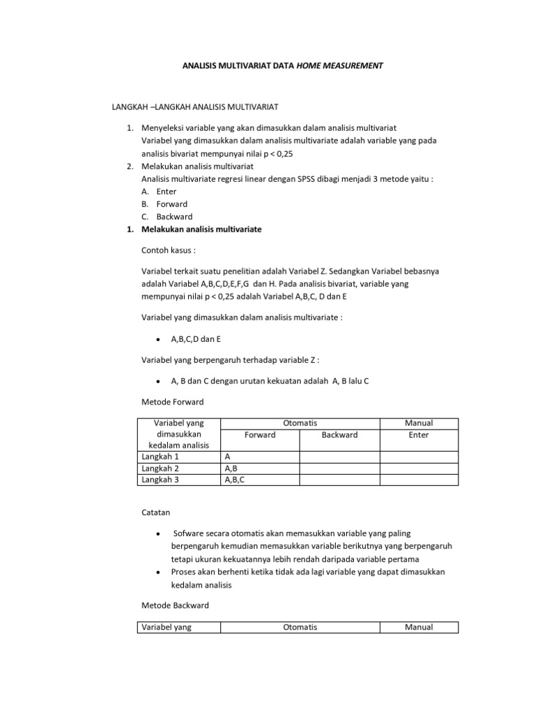 Detail Contoh Data Multivariat Nomer 34