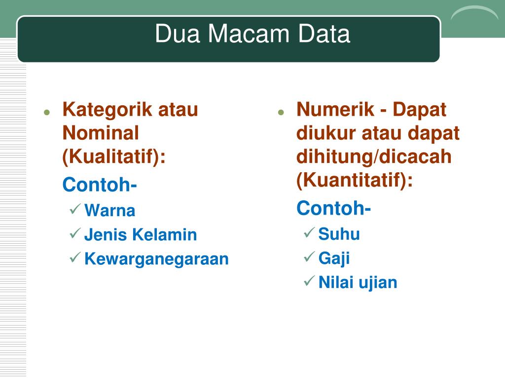 Detail Contoh Data Numerik Nomer 21