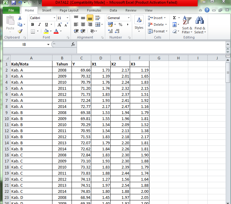 Detail Contoh Data Panel Nomer 41