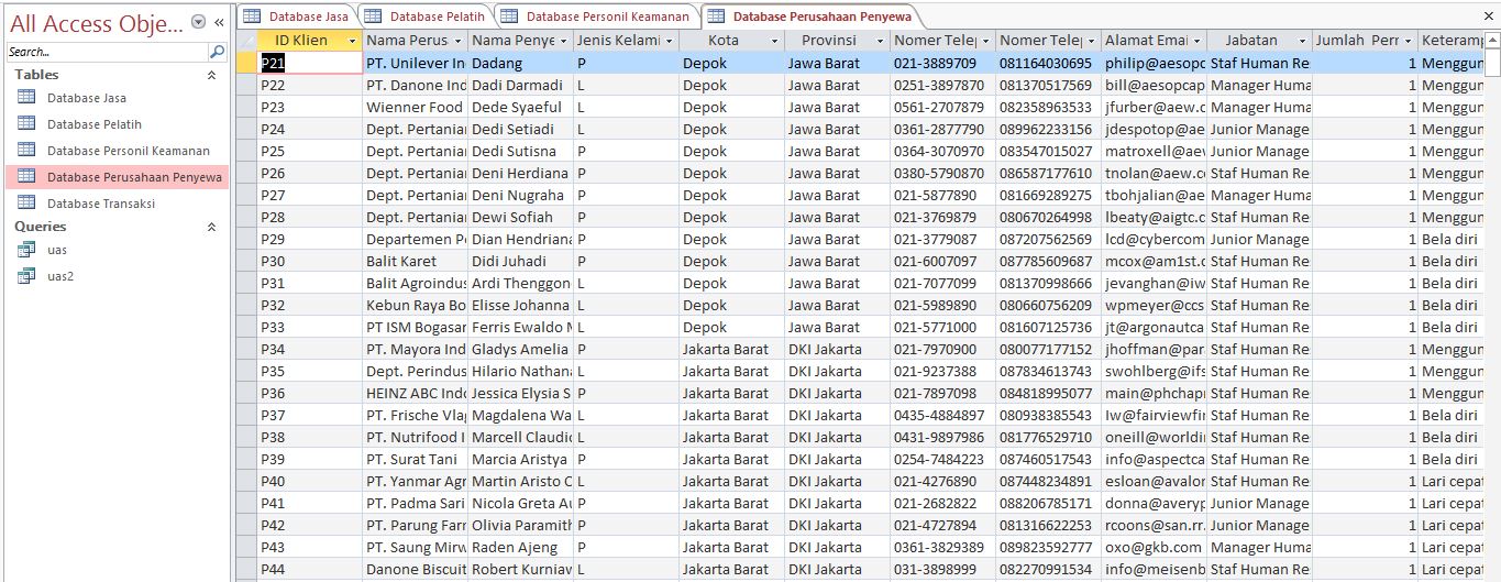 Detail Contoh Data Set Nomer 31