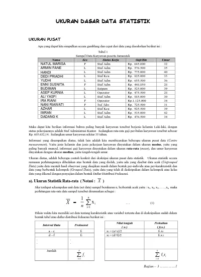 Detail Contoh Data Statistik Nomer 15