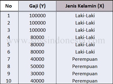 Detail Contoh Data Variabel Nomer 2