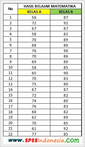 Detail Contoh Data Variabel Nomer 18