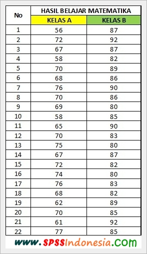 Detail Contoh Data Variabel Nomer 18