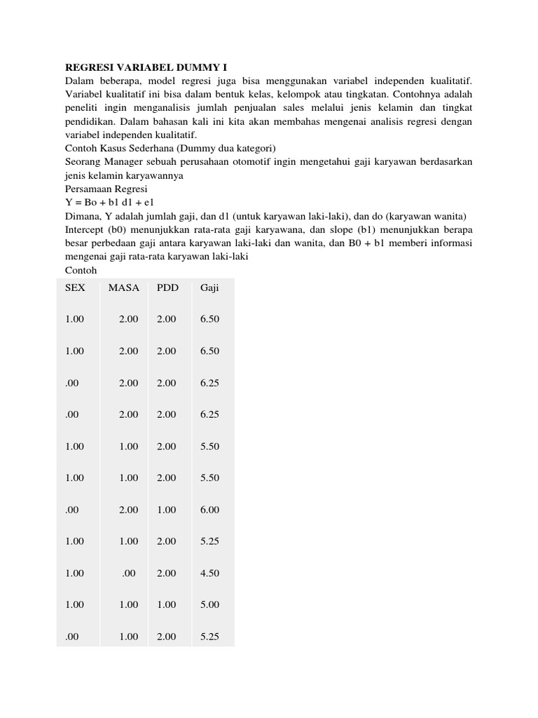 Detail Contoh Data Variabel Nomer 42