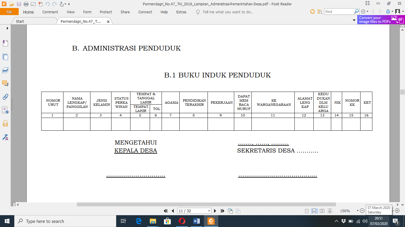 Detail Contoh Data Warga Rt Nomer 39