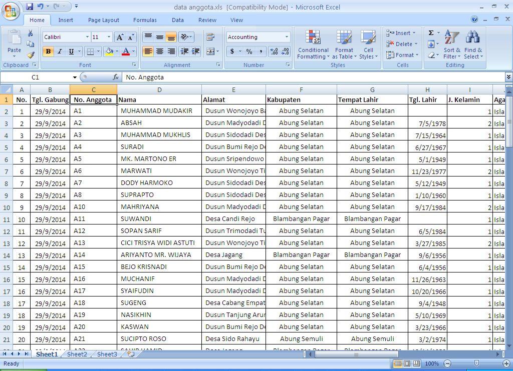 Detail Contoh Database Karyawan Nomer 14