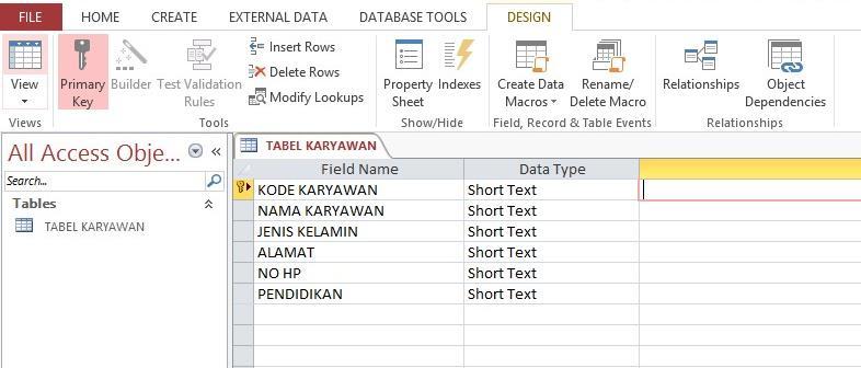 Detail Contoh Database Karyawan Nomer 39