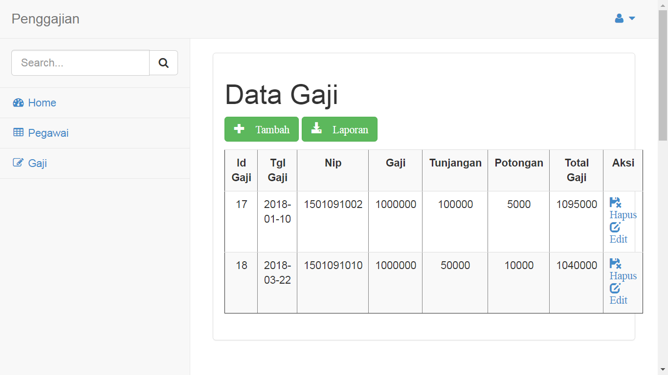 Detail Contoh Database Karyawan Nomer 40