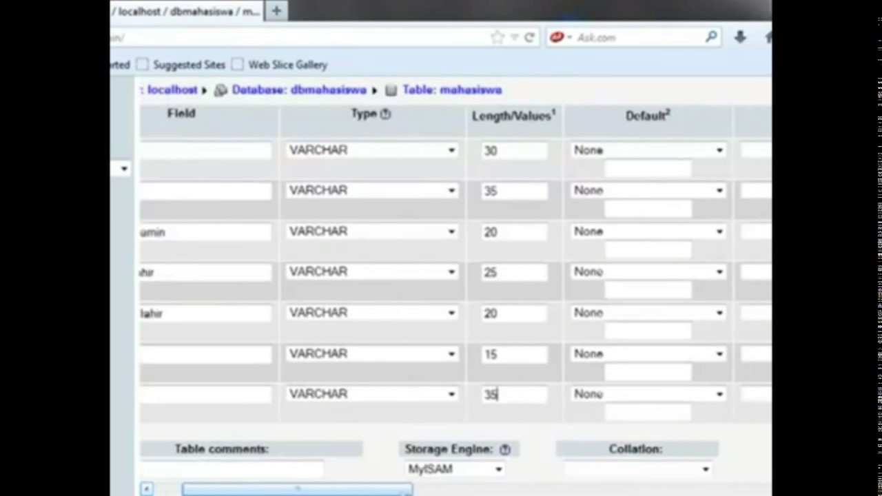 Detail Contoh Database Mahasiswa Nomer 31